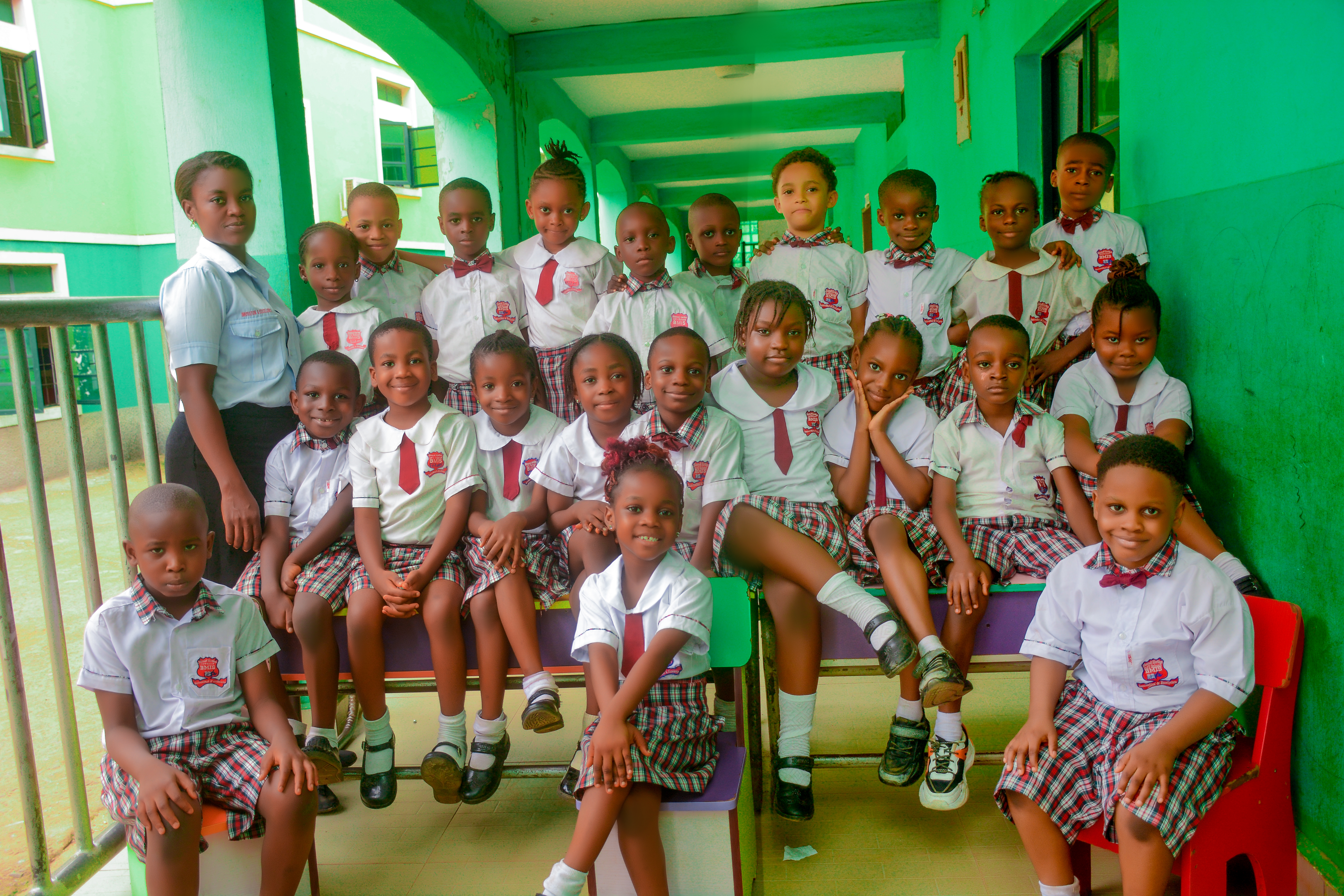 Students at Blessed Martins